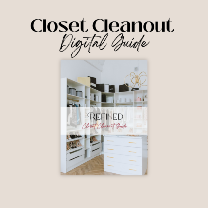 Closet Cleanout Guide